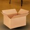 25 pcs Corrugated Shipping Boxes Durable Kraft Cardboard 8 x 6 x 4 Inch